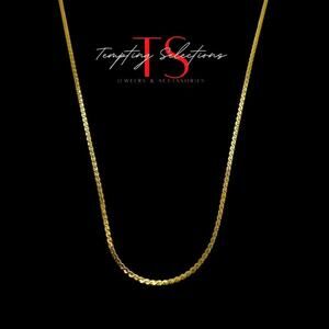 Thin Gold Dainty 5mm Stainless 12a0